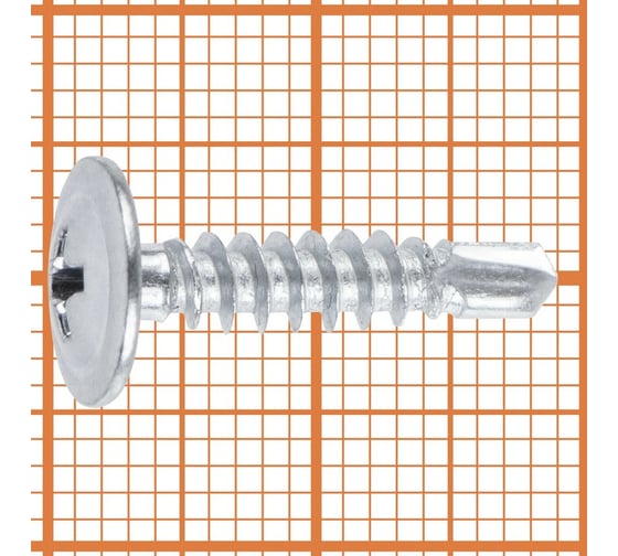 Усиленный саморез FastenPro ПШ сверло 4,2x19 1000 шт. 14-0020636