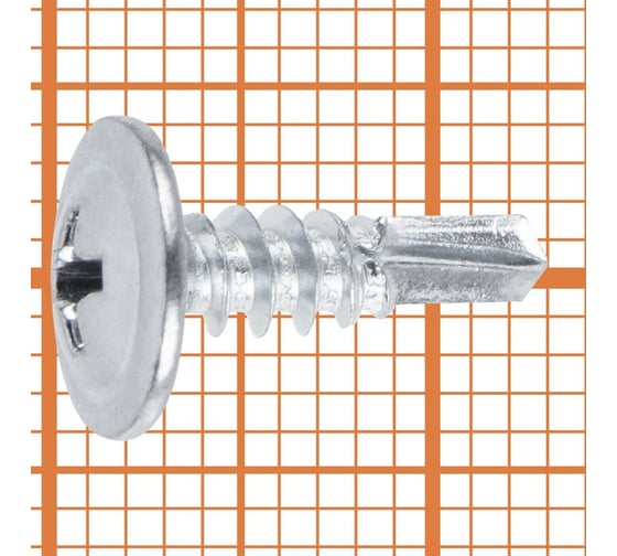 Усиленный саморез FastenPro ПШ сверло 4,2x13 1000 шт. 14-0020634
