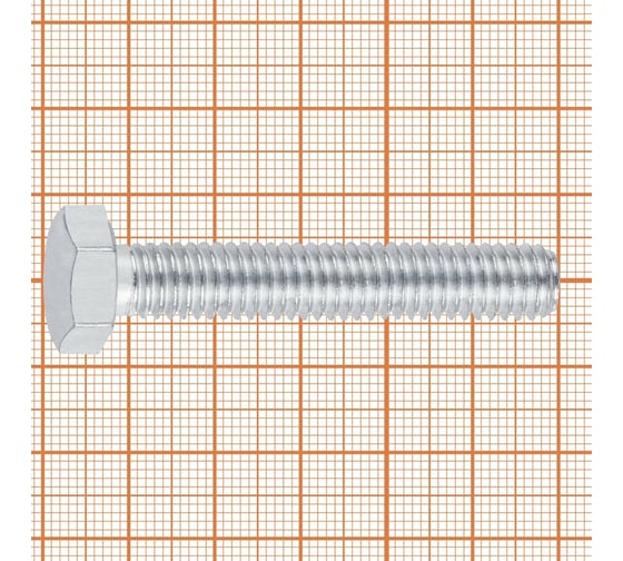 Болт FastenPro DIN 933 высокопрочный M10x60 4 шт. 14-0020579
