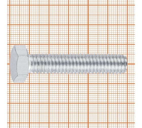 Болт FastenPro DIN 933 высокопрочный M12x60 2 шт. 14-0020584