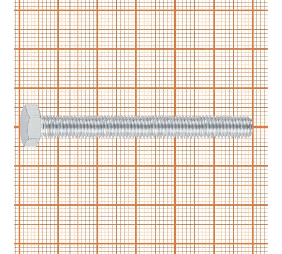 Болт FastenPro DIN 933 высокопрочный M8x80 4 шт. 14-0020577