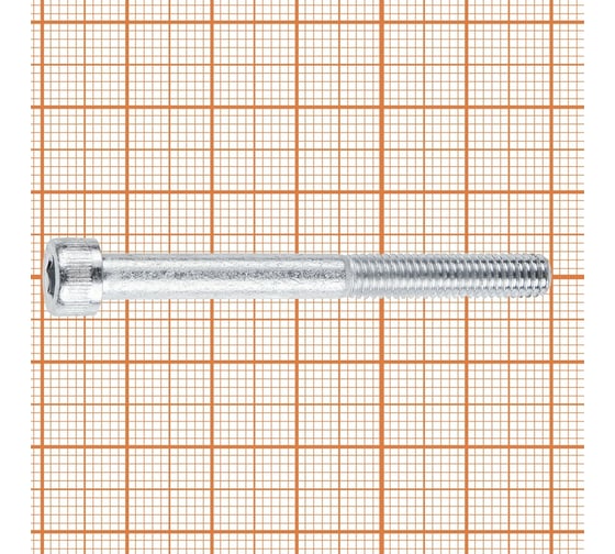 Винт FastenPro DIN 912 высокопрочный M6x60 6 шт. 14-0020588