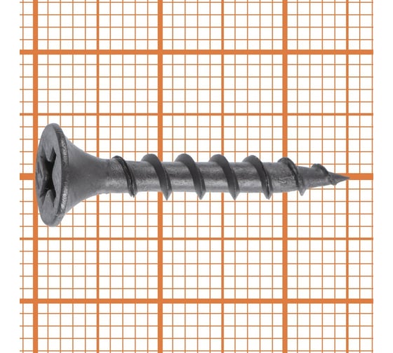 Усиленный саморез FastenPro ШСГД 3,5x25 1000 шт., FP-б.пл.конт. 1150 мл 14-0020609