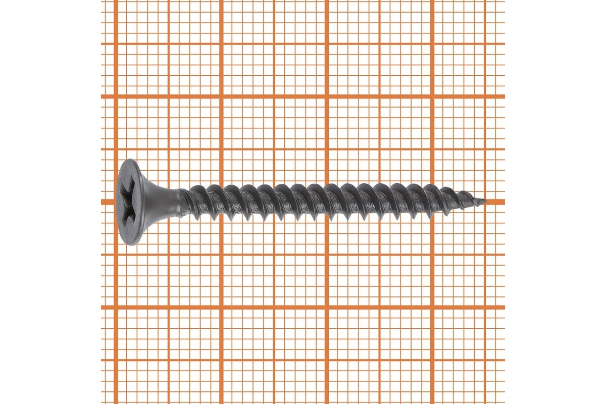 Усиленный саморез FastenPro ШСГМ 3,5x35 1000 шт., FP-б.пл.конт. 1150 мл ...