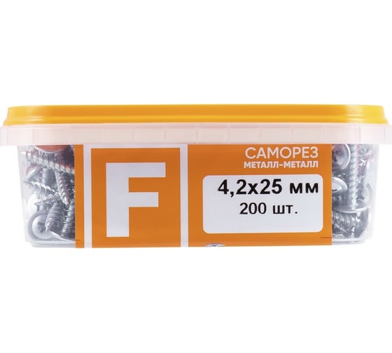 Усиленный саморез FastenPro ПШ 4,2x25 200 шт. 14-0020623