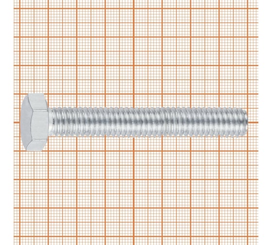 Болт FastenPro DIN 933 высокопрочный M12x80 2 шт. 14-0020585