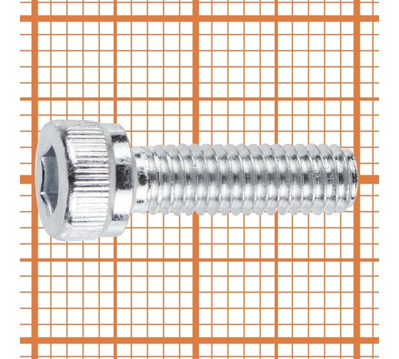 Винт FastenPro DIN 912 высокопрочный M6x20 8 шт. 14-0020586