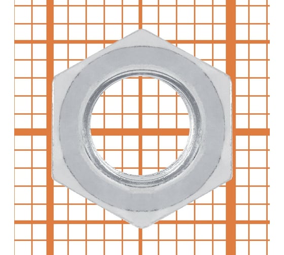 Гайка FastenPro DIN 934 высокопрочная M6 10 шт. 14-0020594