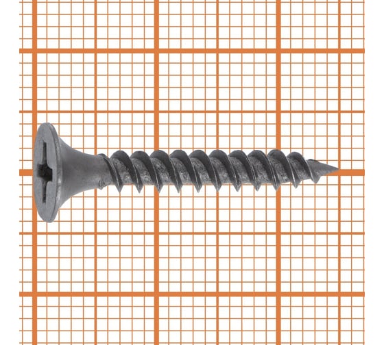 Усиленный саморез FastenPro ШСГМ 3,5x25 1000 шт., FP-б.пл.конт. 1150 мл 14-0020618