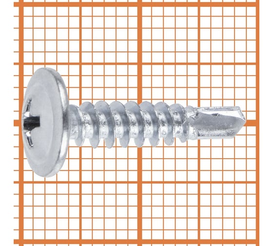 Усиленный саморез FastenPro ПШ сверло 4,2x19 200 шт. 14-0020631