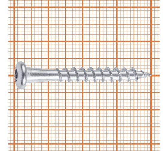 Шуруп для перфорированного крепежа FastenPro 5x40 50 шт. 14-0020638