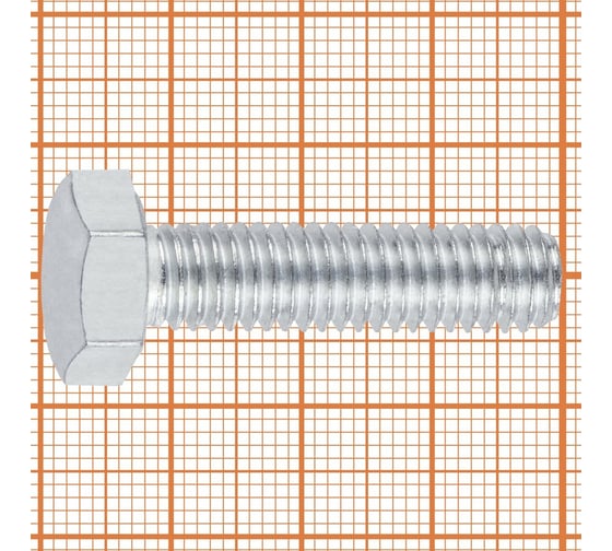 Болт FastenPro DIN 933 высокопрочный M10x40 4 шт. 14-0020578