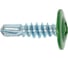 Саморез с прессшайбой STARFIX 4,2x16 мм, цинк, со сверлом, RAL 6002 150 шт. SMP1-40883-150 4