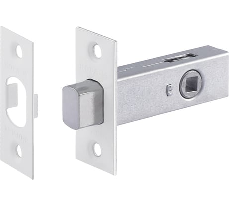 Врезная межкомнатная задвижка НОРА-М З-45, белый 18531