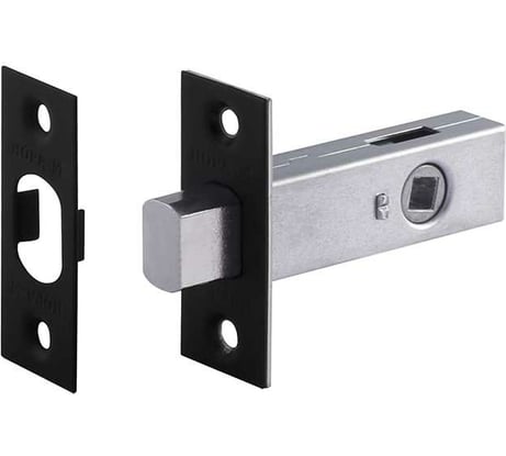 Врезная межкомнатная задвижка НОРА-М З-45, черный 18532