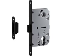 Врезной магнитный замок НОРА-М М25М-85 черный 18581