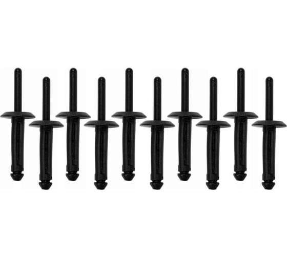 Пластиковые заклепки YATO 5,0x15,8 мм, 10 штук YT-35981