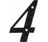 Номер 4 Amig чёрный "4-4" 1