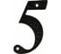 Номер 5 Amig чёрный "5-4""" 1