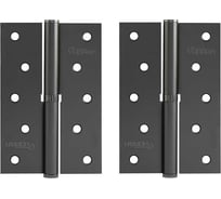 Врезные петли НОРА-М 750-5" ECO правые 120x80x2,5 графит, 2 шт. 18707