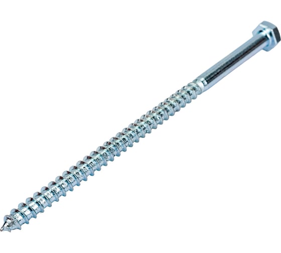Шестигранный шуруп STARFIX 8x160 мм, цинк, DIN 571, 30 шт. SMC3-61831-30