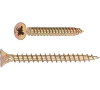 Универсальный шуруп STARFIX 6.0x30 мм, желтый цинк, 500 шт. в карт. уп. SMC3-45410-500