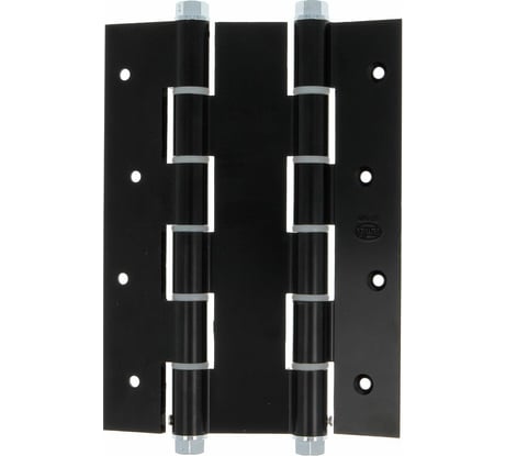 Пружинная двойная петля Amig алюминий, черная 3035-180х133,5х4 NE