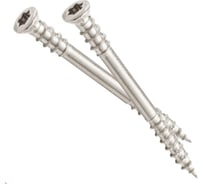Саморез для террасной доски Гвозdeck Advanced потайной, 5.0х60 нерж. сталь А2, Torx 25, упак. 200 шт. 20615060А2TXRD0
