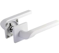 Дверная ручка НОРА-М 131K Slim белая 18622