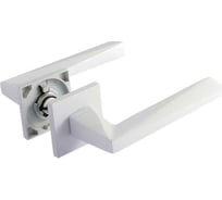 Дверная ручка НОРА-М 133K Slim белая 18632