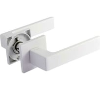 Дверная ручка НОРА-М 132K Slim белая 18627