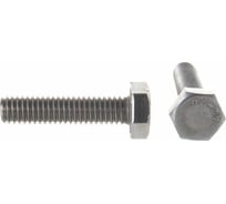Болт Bohrer М12x100 нерж. сталь А2, DIN 933, 20 шт. DIN933-А2-12/100-20