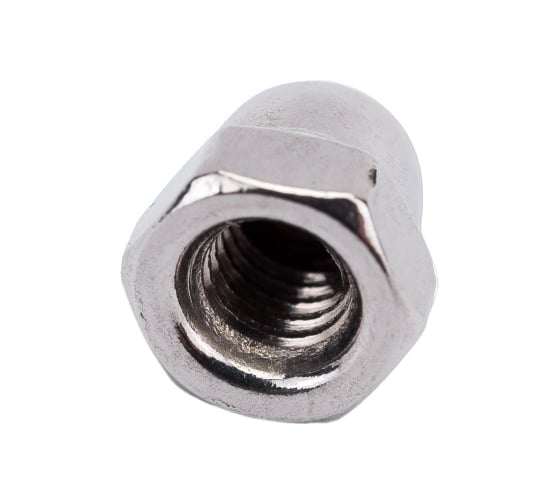 Колпачковая гайка Bohrer М4 нерж. сталь А2, DIN 1587, 100 шт. DIN1587-А2-4/100