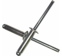 Вытяжная заклепка Bohrer 4,8x16 нерж. сталь А2, 500 шт. DIN7337-А2-4,8/16-500