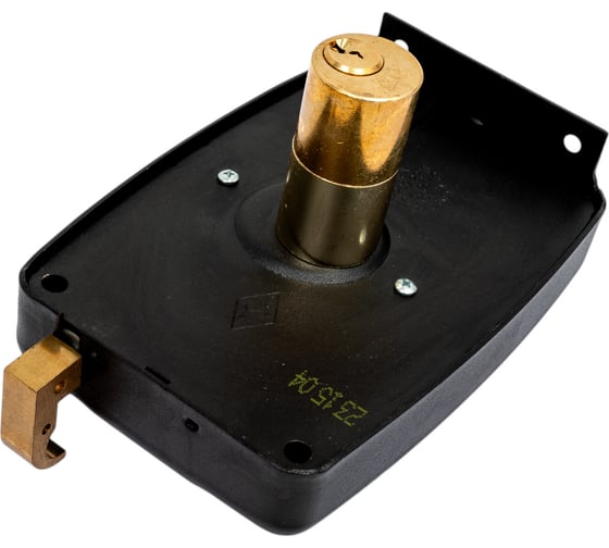 Накладной механический замок KALE KILIT 157А, BS70, BL, 3K (Eng.), R, SP, Ros, STB, к-к 157A0000074