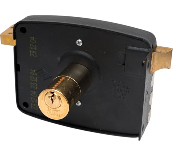 Накладной механический замок KALE KILIT 157C3MT, 3MR, BS60, BL, 3K (Eng.), REV, SP, Ros, STB, к-к 157C3M00004