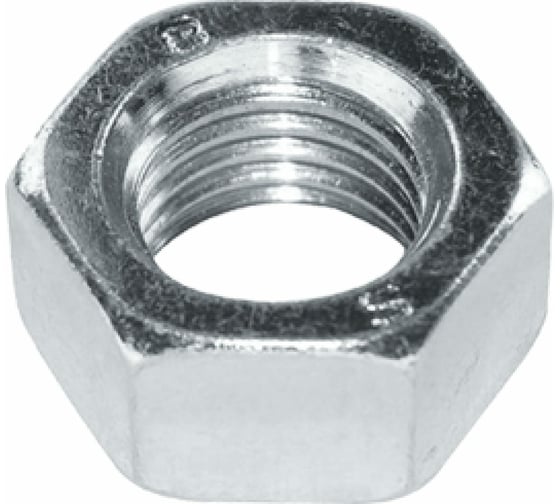 Шестигранная гайка STARFIX М12 цинк, класс прочности 8, DIN 934, 5 кг SM-66688-5