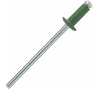 Вытяжная заклепка STARFIX 4,0x10 мм, алюминий-сталь, RAL 6005, 1000 шт. SMC3-76497-1000
