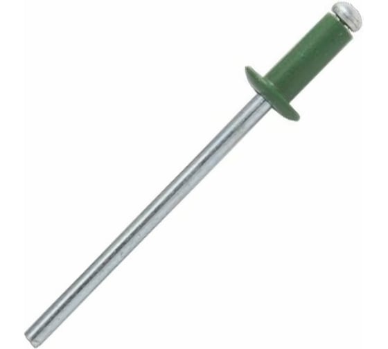 Вытяжная заклепка STARFIX 4,0x10 мм, алюминий-сталь, RAL 6005, 1000 шт. SMC3-76497-1000 1