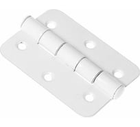 Петля STARFIX 100 мм, универсальная, белая, 2 шт. в зип-локе SMM3-68984-2