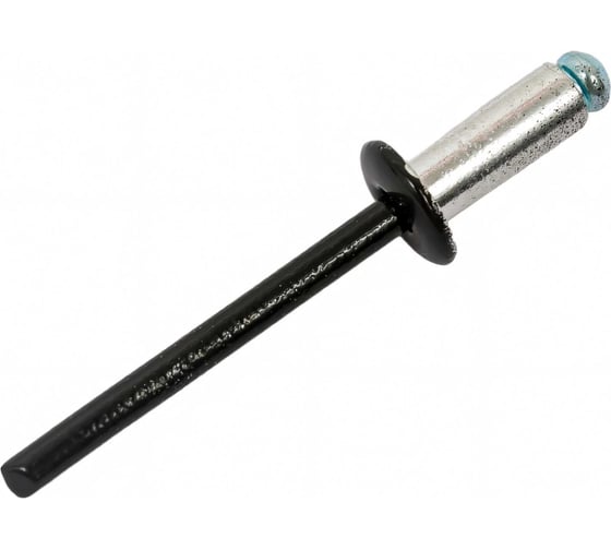 Вытяжная заклепка STARFIX 4,8x12 мм, алюминий-сталь, RAL 9017, 25 шт. SMZ1-35755-25