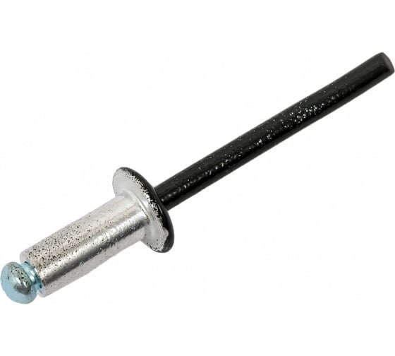 Вытяжная заклепка STARFIX 4,8x12 мм, алюминий-сталь, RAL 9017, 25 шт. SMZ1-35755-25