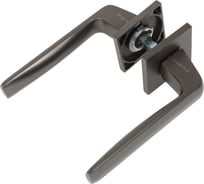 Дверная ручка PUERTO Эспрессо, серия SLIM, матовый черный никель INAL 542-03 slim MBN