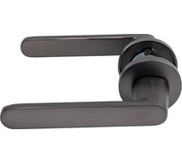 Дверная ручка PUERTO Фрапе, серия SLIM, матовый черный никель INAL 545-06 slim MBN