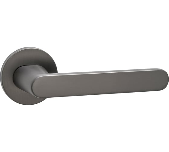 Дверная ручка PUERTO Фрапе, серия SLIM, матовый черный никель INAL 545-06 slim MBN 1