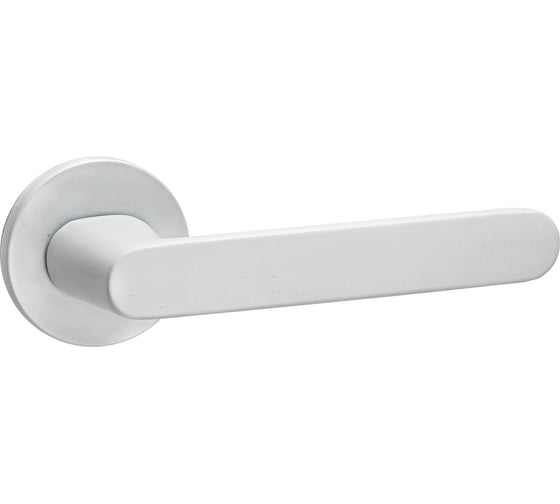 Дверная ручка PUERTO Фрапе, серия SLIM, матовый супер белый INAL 545-06 slim MSW