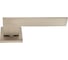 Дверная ручка PUERTO Латте, серия SLIM, никель супер матовый INAL 543-03 slim MSN 2