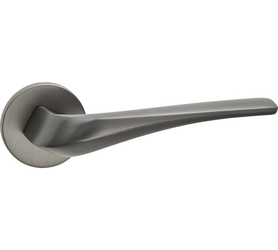 Дверная ручка PUERTO Соффиони, серия SLIM, матовый черный никель INAL 547-06 slim MBN