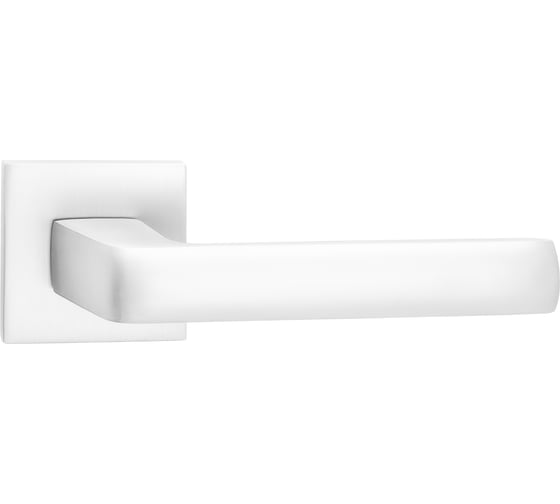 Дверная ручка PUERTO Эспрессо, серия SLIM, матовый супер белый INAL 542-03 slim MSW 1