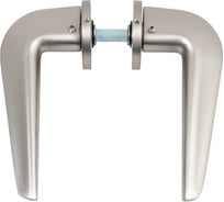 Дверная ручка PUERTO Макиато, серия SLIM, никель супер матовый INAL 544-06 slim MSN